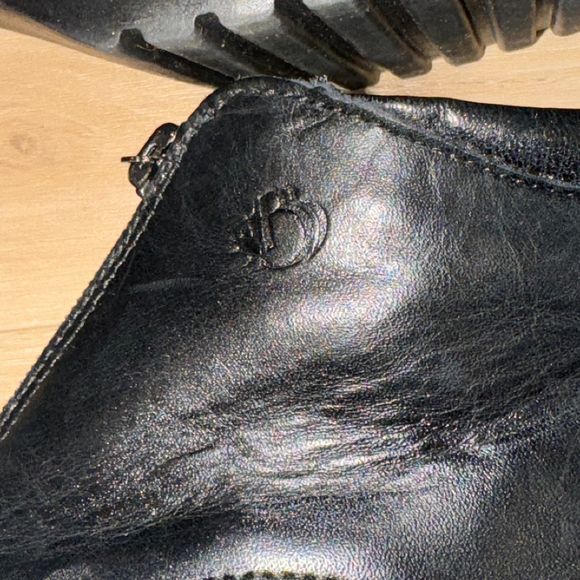 Blondo 40 Waterproof Black Ankle Boot Zip-Up Heel - Women's Size 37 - Picture 8 of 8